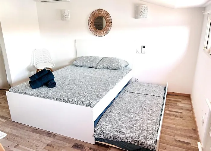 Magnifique, Grand Et Moderne T3, Piscine, Wifi, Clim, Vue Et Emplacement Superbes, Coudalere Apartamento *