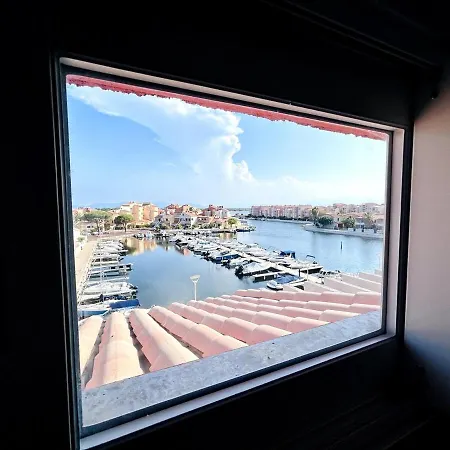 Magnifique, Grand Et Moderne T3, Piscine, Wifi, Clim, Vue Et Emplacement Superbes, Coudalere Le Barcarès