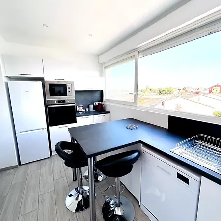Magnifique, Grand Et Moderne T3, Piscine, Wifi, Clim, Vue Et Emplacement Superbes, Coudalere Apartman